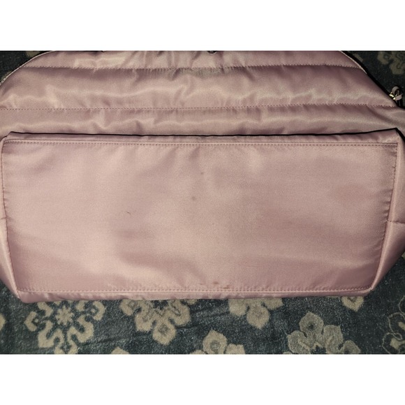 Victoria's Secret Pink‎ Quilted Tote Bag Purse Carryall Travel Gym - Picture 5 of 5